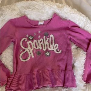 Gymboree Pink Sparkle Sweater